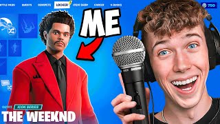 Using FAMOUS Singers to WIN Fashion Show Fortnite [upl. by Attenborough]