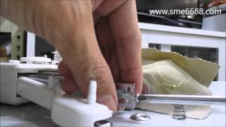 How to Change Needle for Handy Stitch Mini Sewing Machine [upl. by Aiksas69]