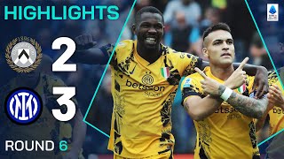 UDINESEINTER 23  HIGHLIGHTS  Lautaro is back  Serie A 202425 [upl. by Naek]