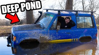 FourWheeler TIRES on JEEP MUDDING [upl. by Rhodia]