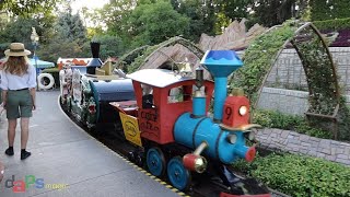 Casey Jr Circus Train  Fantasyland  Disneyland [upl. by Lladnor679]