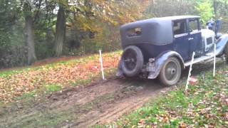 Ben Collings Bentley Saloon VSCC Cotswold trial 2011 [upl. by Lanie]