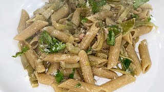 PASTA CARCIOFI E PANCETTA [upl. by Ainatnas]