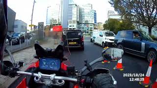 Getting to central London UK by motorbike [upl. by Namar881]