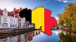 Blank Map of Belgium België  Belgique  Timelapse [upl. by Wit]