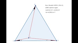 ÖZEL GEOMETRİ SORULARI  ZOR GEOMETRİ SORULARI 3 [upl. by Atiuqaj275]