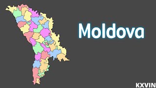 Moldova  Geography amp Divisions  Fan Song by Kxvin [upl. by Tomasz]