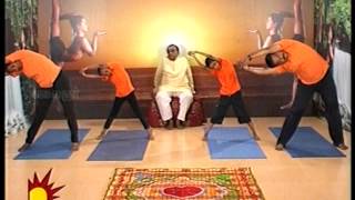 Dr Asana Andiappans Kalaignar TV Yoga Program  09 05 2012  Konasana [upl. by Burne]