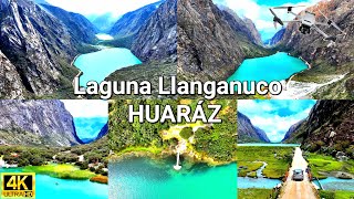 Laguna de Llanganuco Como LLEGAR y que HACER 2023 4K [upl. by Nnalatsyrc]