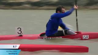 KL3 men 200 SemiFinal III 2021 ICF Paracanoe World Cup Paralympic Qualifier Szeged Hungary [upl. by Vevine101]