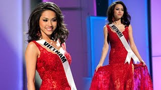 Vũ Hoàng My Hoang My Vu trình diễn tại Miss Universe 2011 [upl. by Irah]