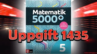 Matematik 5000 5 Uppgift 1435 [upl. by Chun]