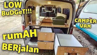 LOW BUDGET Bisa Punya Rumah BerJalan Sekeren ini Guys Hanya di Rindu Technic Awalnya Sih Coba2 [upl. by Aynatan]