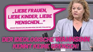 quotLiebe Frauen liebe Kinder liebe Menschenquot  Wahnsinn im Bundestag  Mariana HarderKühnel [upl. by Ecyar894]