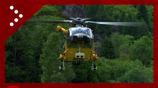 Incidente in Val Masino elicottero GdF in volo morti tre finanzieri del soccorso alpino [upl. by Nibroc]