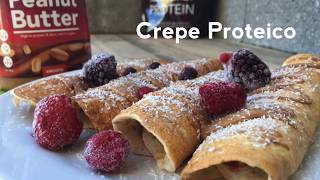 Crepes Proteicos de Aveia [upl. by Glogau]