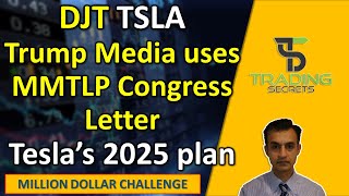 MMTLP DJT Trump Media cites MMTLP Congress letter in message to McHenry Teslas plans for 2025 [upl. by Lucas62]