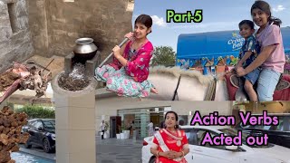 Improve Vocabulary through different acts  Action Verbs acted out  Part5  Havisha Rathore [upl. by Melcher]