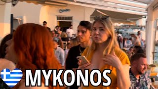 MYKONOS GREECE  MYKONOS ISLAND BEACHampRESTURANTS VLOG 2022  MYKONOS WALKING TOUR 4K WORLD TOUR [upl. by Janiuszck]