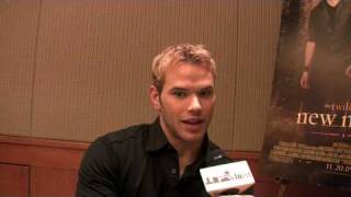 Interview with Kellan Lutz from quotTwilightquot [upl. by Silado]