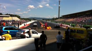 Opel Corsa vs Opel Astra Public Race Days Hockenheim 2012 [upl. by Kayle615]