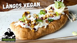 Lángos Vegan– Den Weihnachtsmarktklassiker ganz einfach und vom Feinsten zubereitet [upl. by Zales]