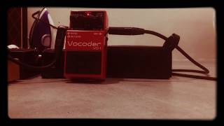 Pedal Test  Boss Vocoder VO1 [upl. by Latsyrk29]