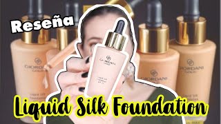 Reseña Base Liquid Silk Foundation de Oriflame  Funciona en piel grasa [upl. by Nonnahsed]