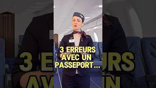 3 erreurs qu’on fait avec un passeport Partie 1 [upl. by Atilegna]