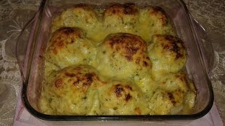 غراتان القرنبيط الشيفلور بصلصة الجبن الرائعة Gratin de chou fleur [upl. by Pricilla]