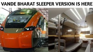 The Prototype Vande Bharat Sleeper Coach Look is here By BEML Bengaluru [upl. by Mouldon618]