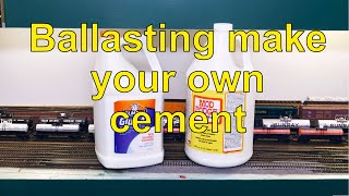 Save Money Make Your Own Ballast Cement 29 [upl. by Maillil908]