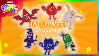 🎃🌈 EPIC Colourblocks Costume Party  Ultimate Halloween DressUp Guide  Fun amp easy crafts for kids [upl. by Ronica656]