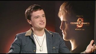 Josh Hutcherson on his audition for The Hunger Games [upl. by Henghold]