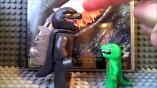 Custom LEGO Godzilla 2014 and The Amazing Spider man minifigures [upl. by Tennaj]