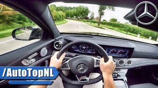 2017 Mercedes Benz E Class E350d POV Test Drive by AutoTopNL [upl. by Courtund]