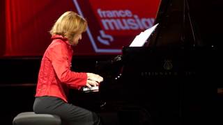 Anne Queffelec joue la 3eme Gnossienne de E Satie à France musique [upl. by Akerdnahs]