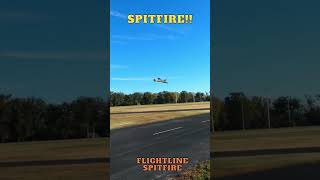 Flightline Spitfire 1600mm RC Plane flyby [upl. by Mauretta697]