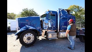 I Bought a Wrecked Peterbilt 379 Semi Truck [upl. by Whitney]