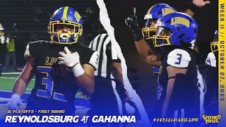 1 Gahanna Rushes Past 16 Reynoldsburg 5120 ðŸˆ [upl. by Atnek277]