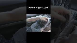 Cognac deerskin driving gloves leathergloves drivinggloves hungant [upl. by Per]