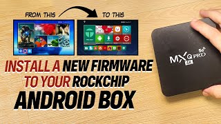 Fix Your Slow Rockchip Android Box by Installing a New Firmware Tested on MXQ Pro 4K 5G Eng Sub [upl. by Jade]