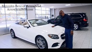 New Changes  2018 MercedesBenz E 400 4MATIC® Cabriolet from Mercedes Benz of Arrowhead [upl. by Nidnerb]