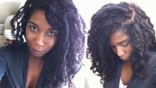 How To Maintain Stretched Natural Looking Curls  Natural Hair [upl. by Aimahc]