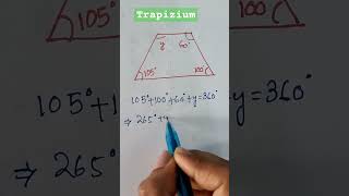 Trapezium ka solution maths trending trendingshorts [upl. by Eiramlirpa]