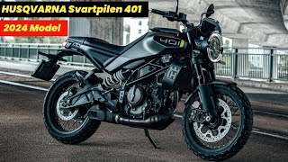 Finally 2024 Husqvarna Vitpilen 250 and Svartpilen 401 Launched  3 Big Updates  BS7 Model [upl. by Leicester]