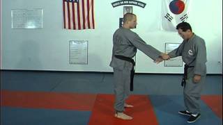 Hapkido Cross Hand Wrist Grab Techniques 5 thru 8 by Ji Han Jae [upl. by Aiht188]