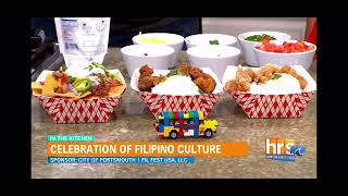 Hampton Roads Show  Sinigang Fried Chicken with Caldereta Nachos [upl. by Brezin]