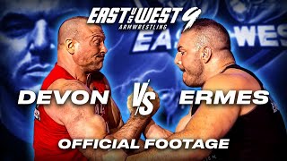 Devon Larratt vs Ermes Gasparini  East vs West9 World Superheavyweight Title Match [upl. by Chan]