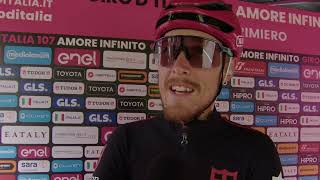 Matteo Trentin  Interview at the start  Stage 18  Giro dItalia 2024 [upl. by Starlene]